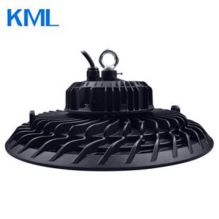 100w仓库厂房照明灯led鳍片防水车间天棚灯200w高顶工况ufo工矿灯