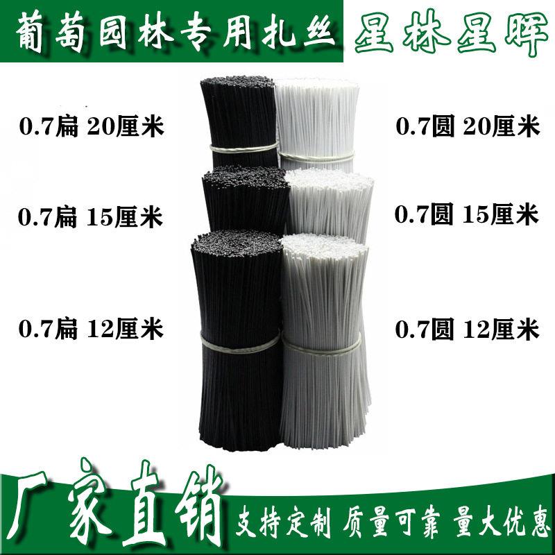 葡萄扎丝绑丝葡萄绑枝扎丝0.7圆/扁1万根2件包邮绑葡萄火龙果