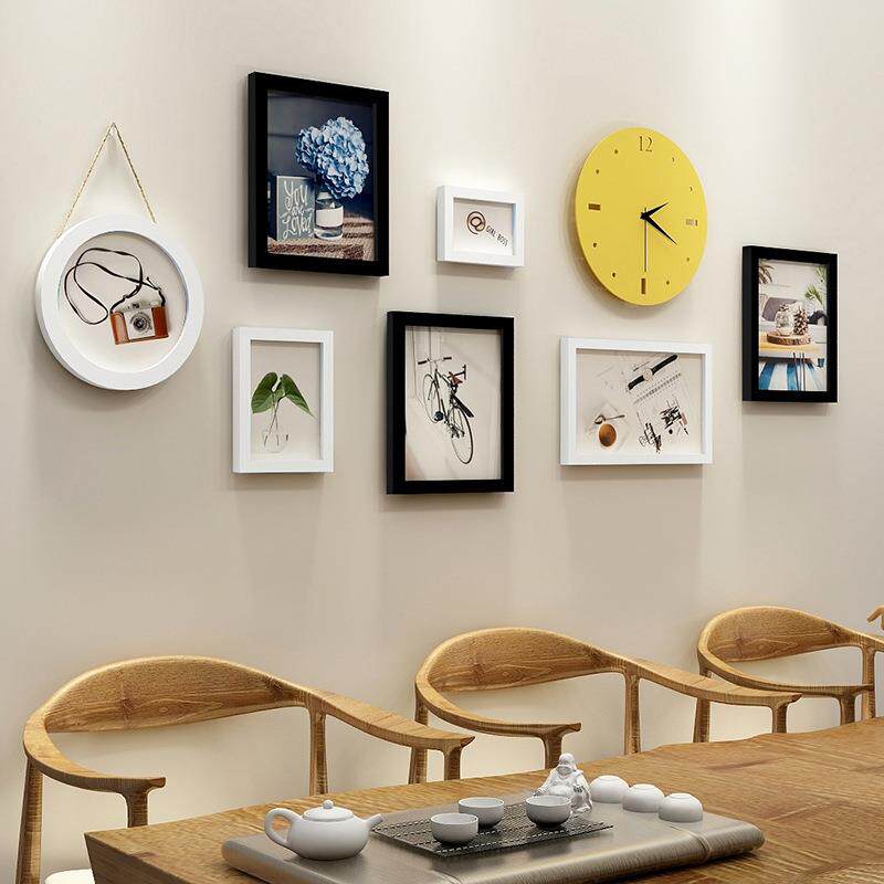 022装饰画影楼挂画沙发背景墙壁画简约现代北欧墙画组合