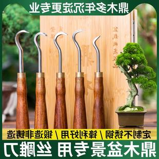 舍利干 干制作工具 刮皮刀 拉丝刀 挑刀 盆景水线 线制作丝雕雕刻