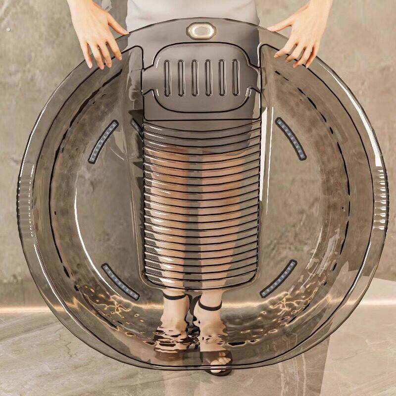 洗衣盆带搓衣板一体式家用宝宝洗衣服专用一体盆洗衣桶加大容量盆