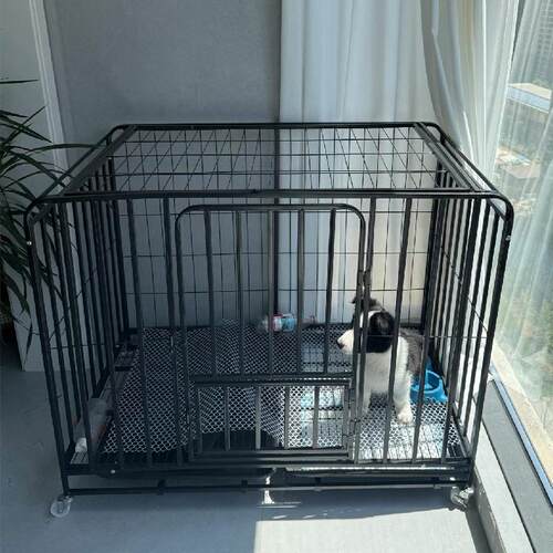 狗笼子中型犬宠物窝室内室外加粗狗屋家用泰迪小型犬金毛大型狗笼