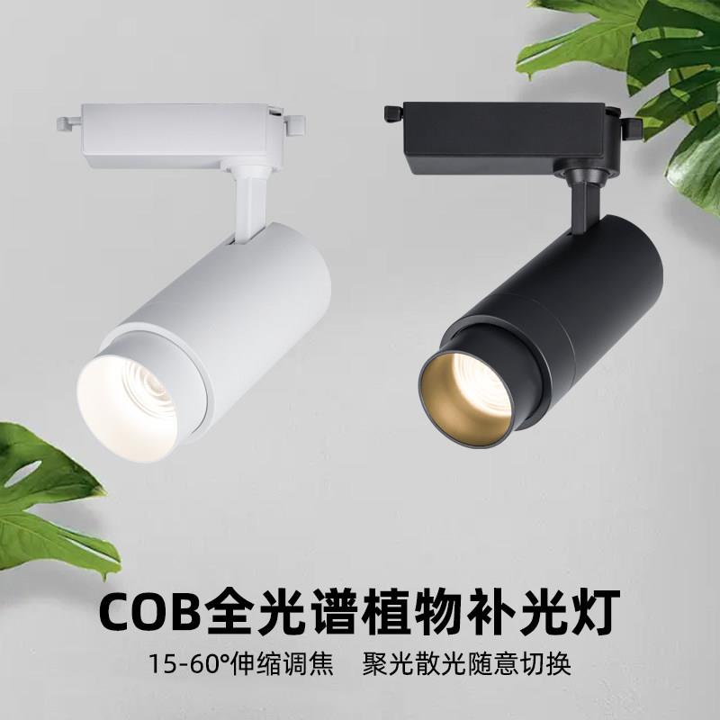 变焦聚光植物生长灯全光谱室内仿太阳光灯阳台日照植物盆栽补光灯
