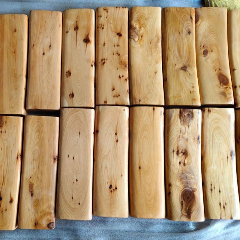 太行崖柏实木硬枕头修复颈椎枕曲度变直矫正牵引器睡觉养生护颈枕