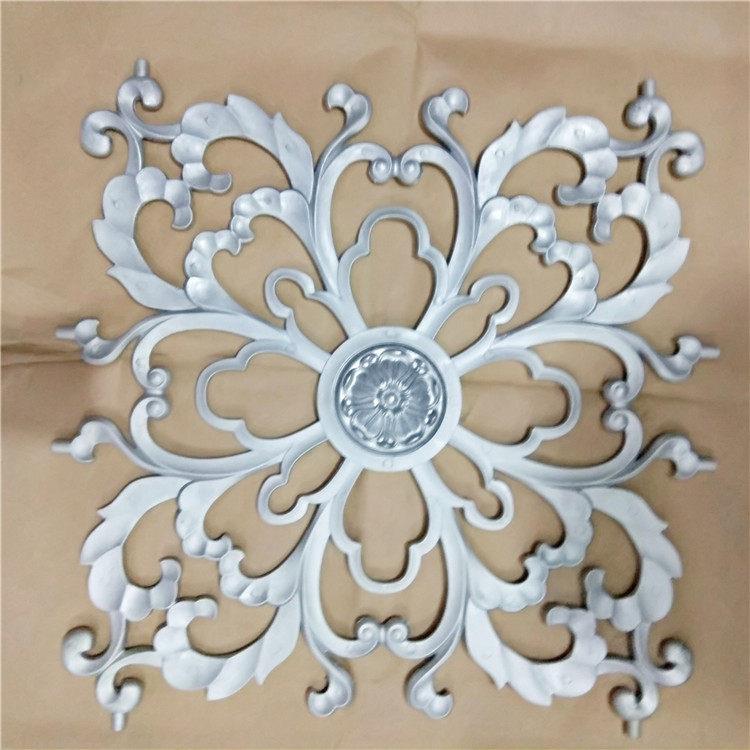 锌钢护栏铝合金阳台栏杆配件铸铝花祥云花麦穗蜘蛛花中国结大丽花