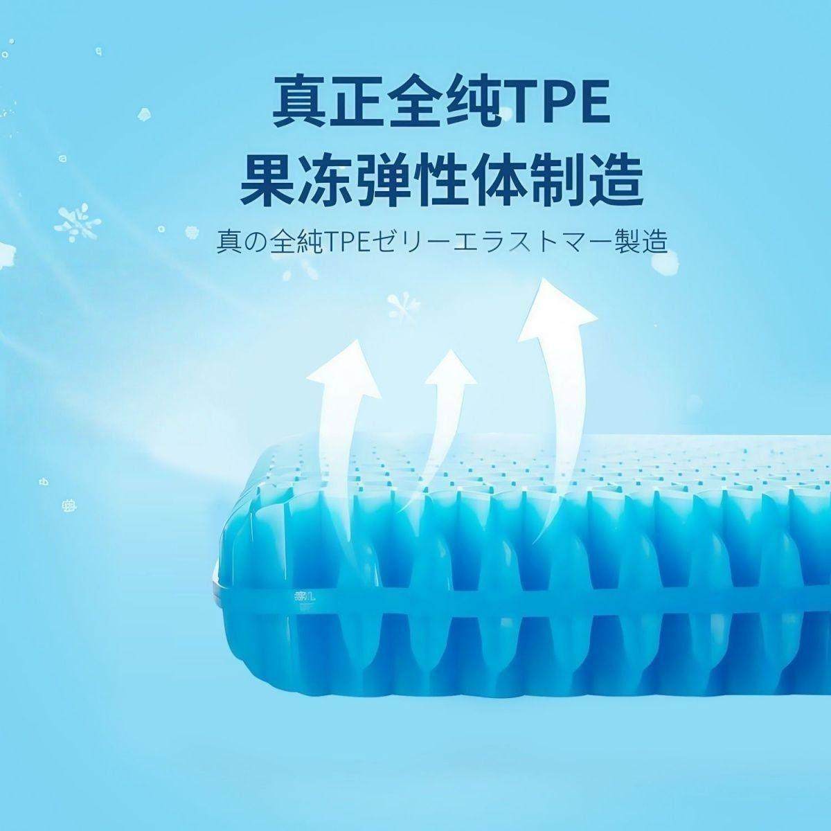 凝胶坐垫夏季椅子办公室久坐椅垫屁垫防屁股痛座垫蜂窝硅胶冰凉垫,居家日用,冰垫,淘宝优惠券,粉丝福利购,淘宝优惠卷