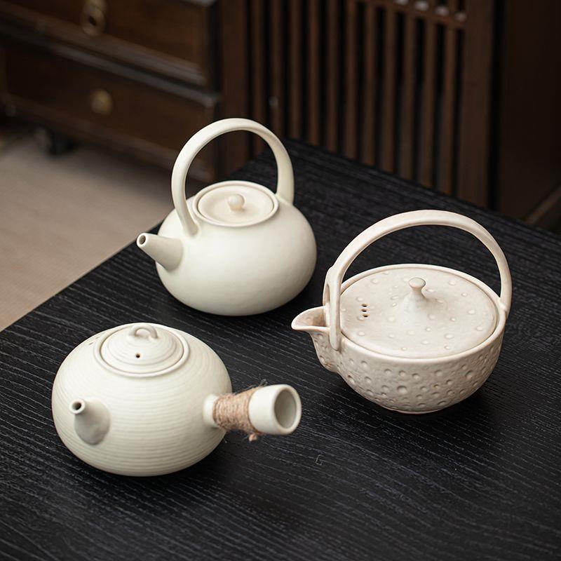特别好看的煮茶壶梨汤煮茶壶侧把嘟嘟壶围炉煮茶泡茶器煮水烧水壶