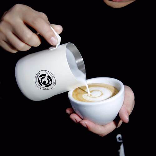 正品EP ESPRESSOPART专业咖啡拉花缸打奶杯尖嘴压纹拉花不锈钢