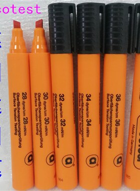 达因笔德国arcotest达英电晕笔38塑料薄膜玻璃印刷表面张力测试液