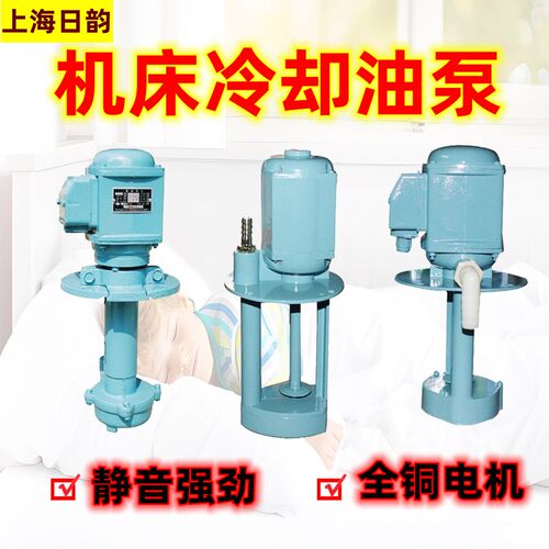 上海日韵磨床机床冷却泵三相380V电泵单相220V油泵DB-12A铣床水泵