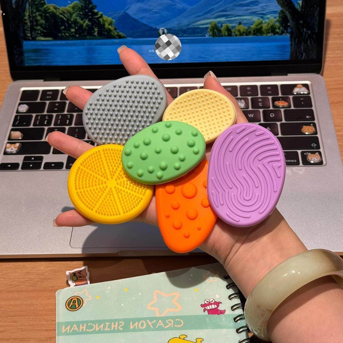 感官石ADHD多动缓解焦虑解压神器硅胶手指触觉板专注豆力训练玩具,玩具/童车/益智/积木/模型,捏捏乐/按按乐,淘宝优惠券,粉丝福利购,淘宝优惠卷