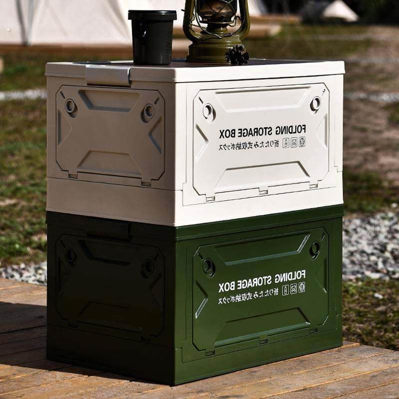 收纳箱户外折叠露营箱加厚大容量五开门木盖整理箱车载储物箱,户外/登山/野营/旅行用品,露营折叠箱,淘宝优惠券,粉丝福利购,淘宝优惠卷