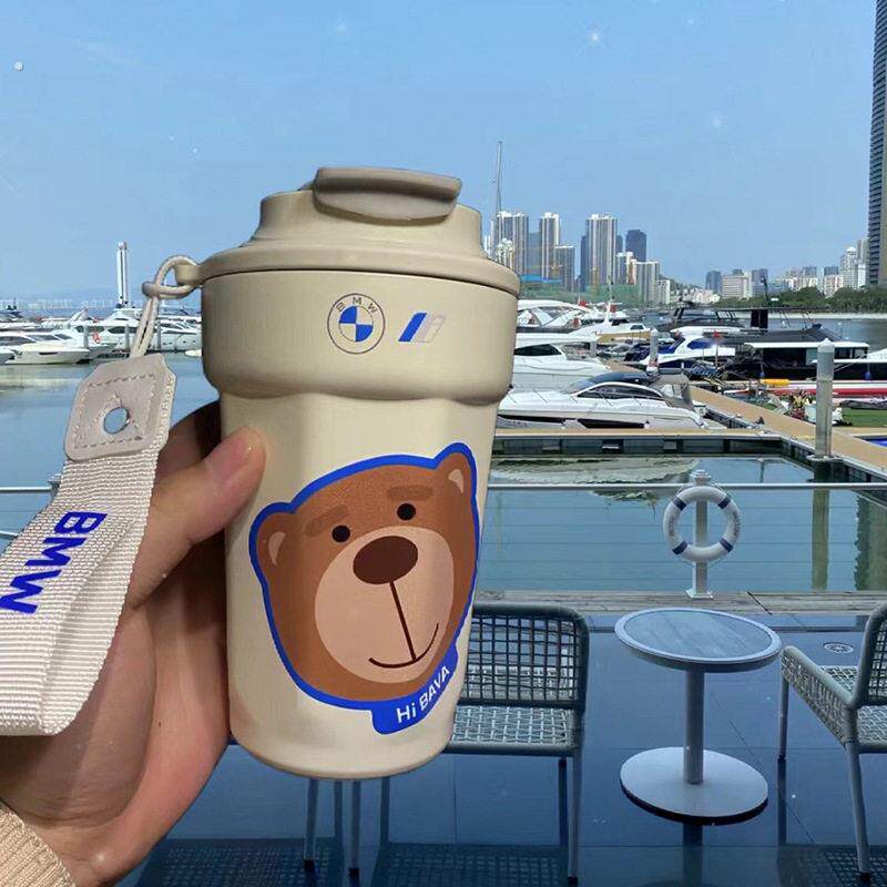 可乐咖啡杯陶瓷316不锈钢内胆保温杯车载汽车杯定制logo