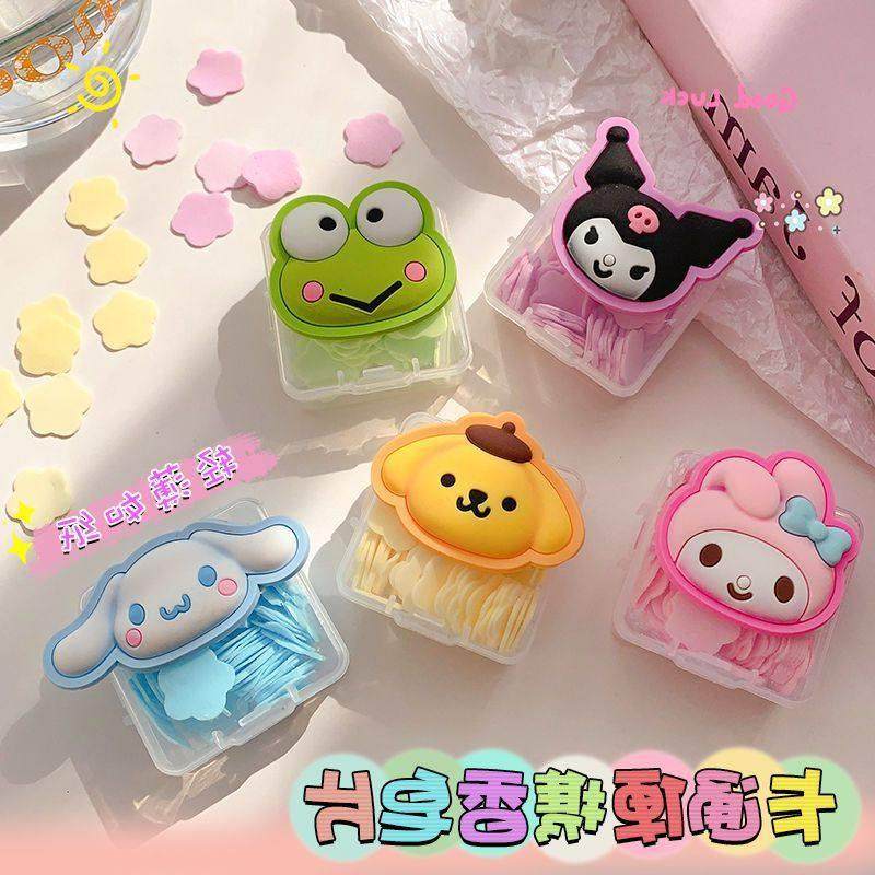 儿童旅行便携式一次性洗手片香皂片可爱学生随身携带肥皂纸一体盒