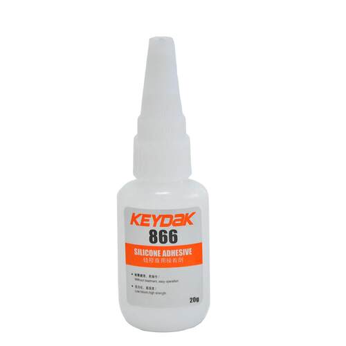 景舜厂家直销KEYDAK牌KD-866硅胶胶水粘塑胶高强度粘合剂