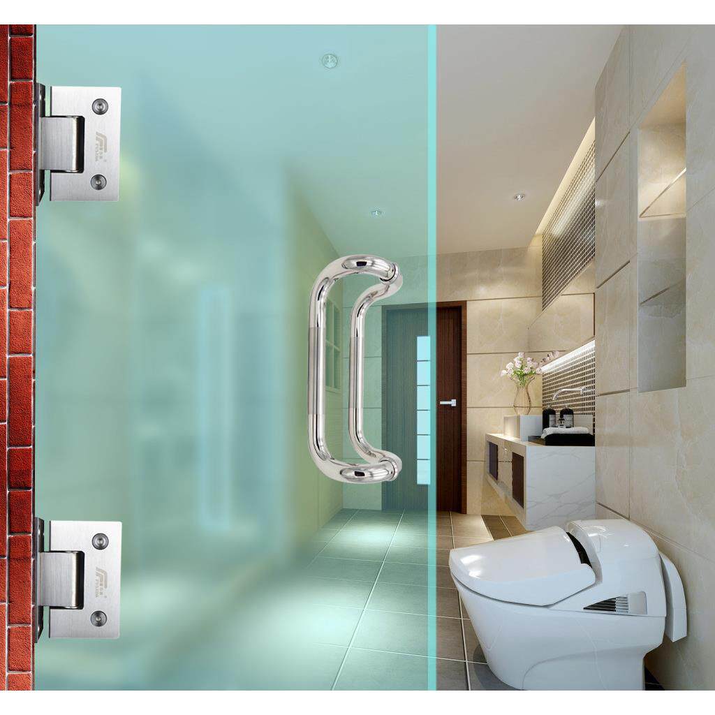 双弯不锈钢大把手木门把手玻璃门把手铝合金门把手1.0厚