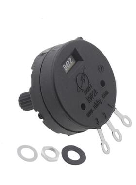 2W塑封绝缘轴焊机电位器RVP28-B102 B222 B472 1K2K5K10K100K单联