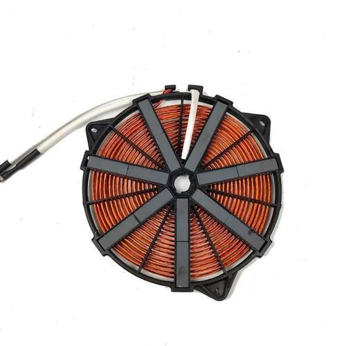 商用电磁炉3500W5000W发热盘双层线圈三孔支架电磁加热线盘配件