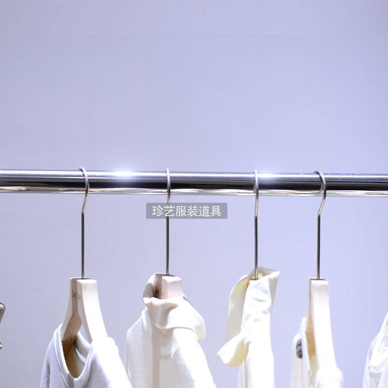 不锈钢挂衣展示架适用于服装店及婚纱吊架 可调节吊杆