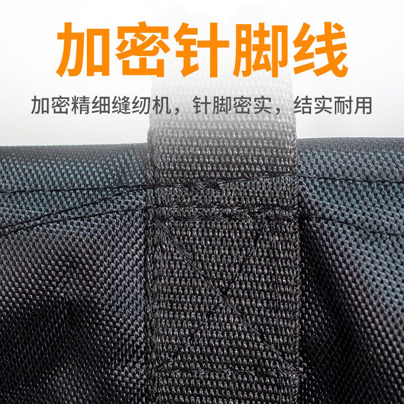 电动葫芦舞台吊链链条袋手拉葫芦链条兜加厚方形圆形黑色帆布袋子