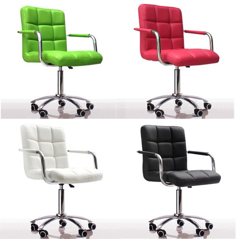 电脑椅子家用小巧移动滑轮椅子靠背办公转椅升降宿舍椅可躺工作椅