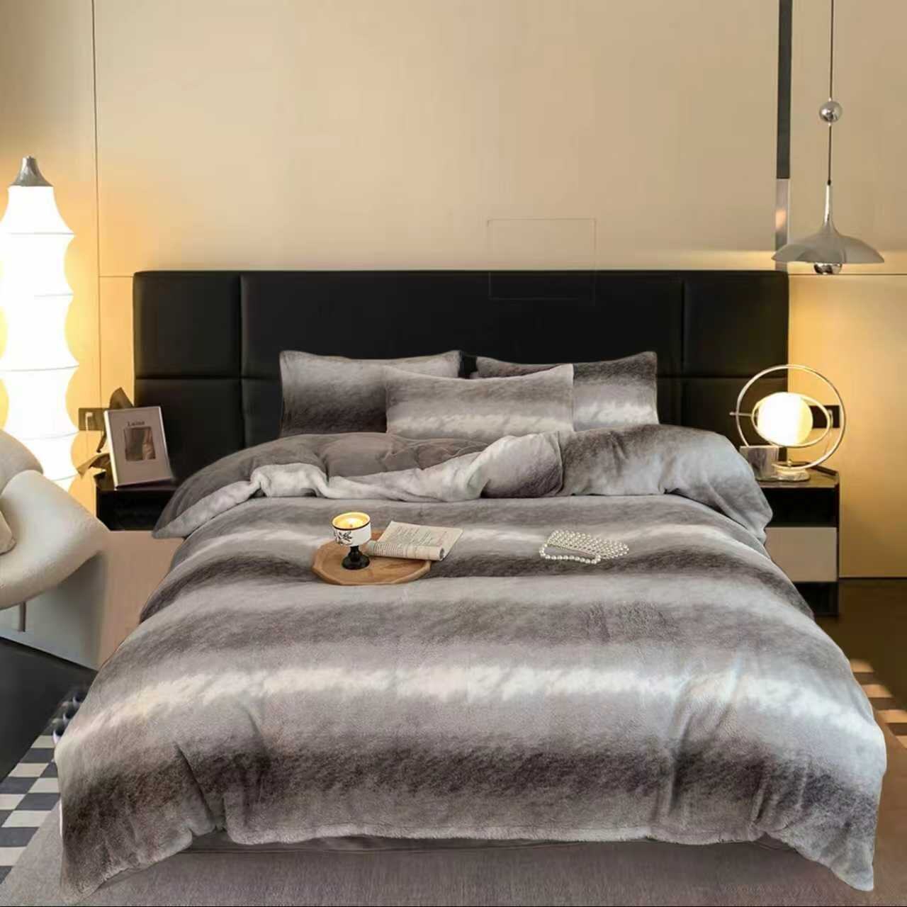 轻奢高级感丨獭兔绒四件套加厚牛奶绒保暖床单被套机洗床上用品4,床上用品,床品套件/四件套/多件套,淘宝优惠券,粉丝福利购,淘宝优惠卷