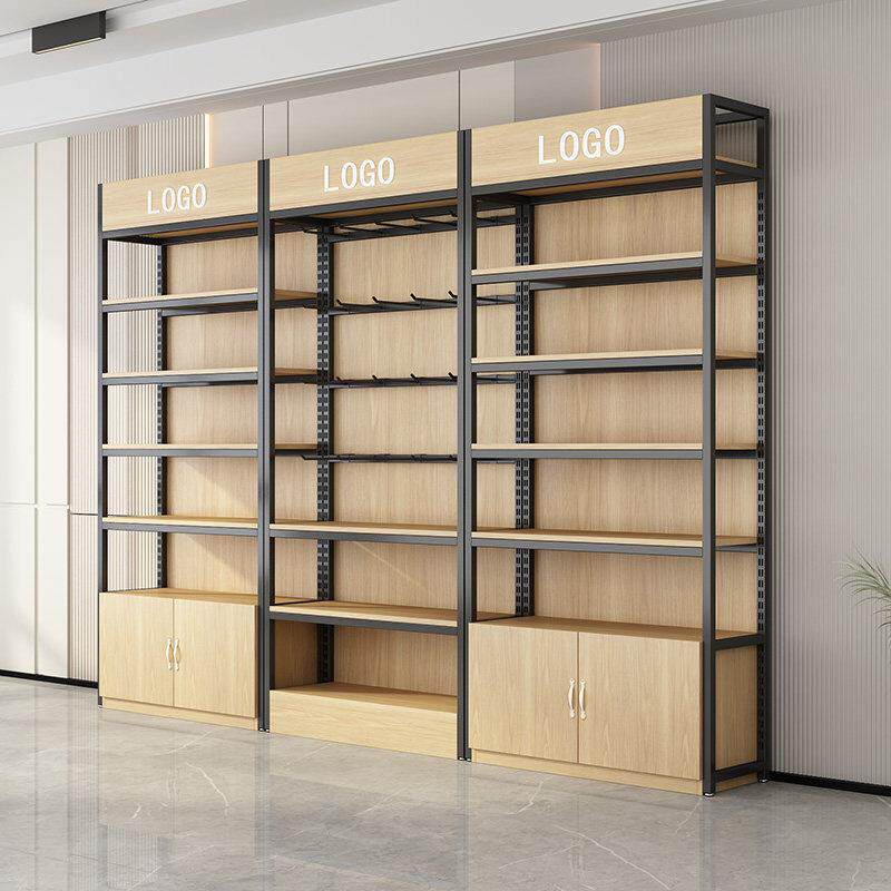 超市货架展示架手机配件挂钩展架小卖部饮料零食店铺陈列架展示柜