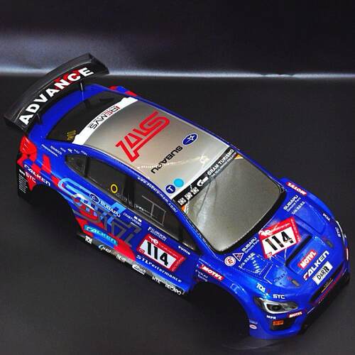 rc 1:10遥控漂移赛车斯巴鲁sti模型车壳拉力田宫tt01 pvc车壳配件