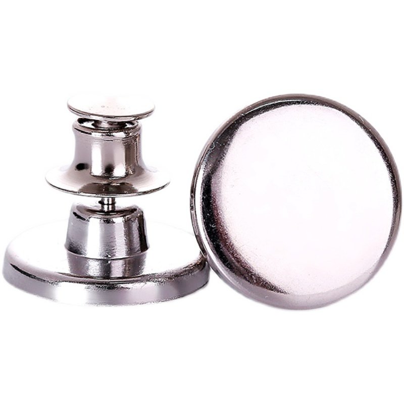 源头工厂固定扣窗帘免打纽扣孔随意调节绑带扣子颜色可选使用方便