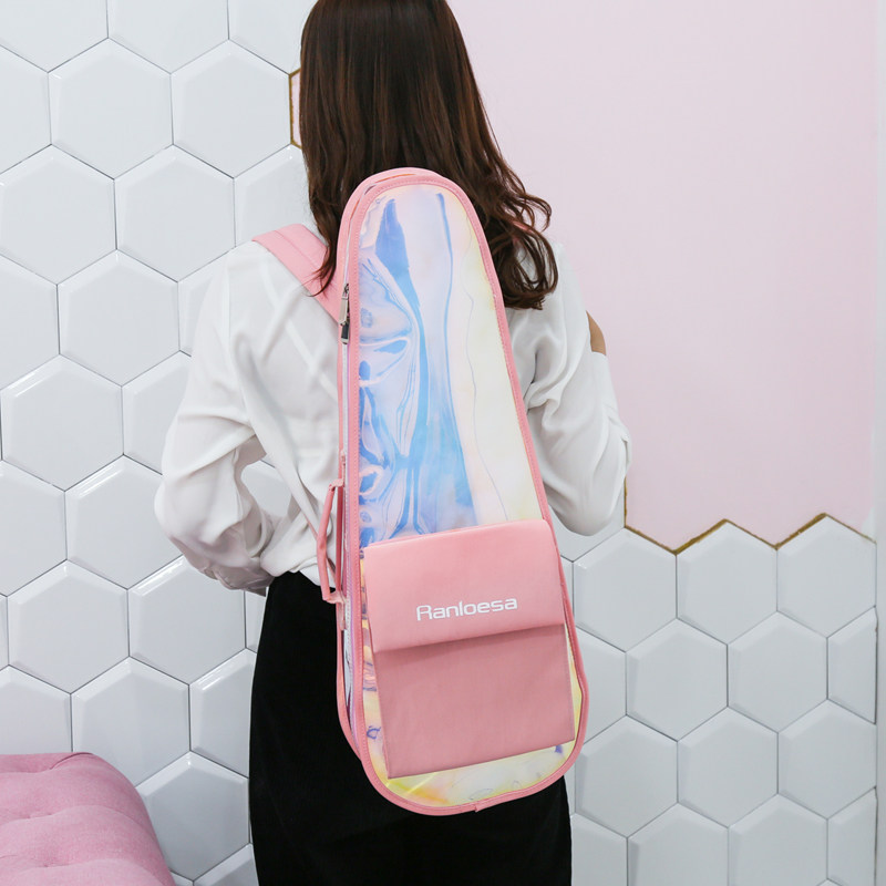 尤克里里包琴包背包镭射23寸半透明乌克丽丽琴包可手提便携包袋子