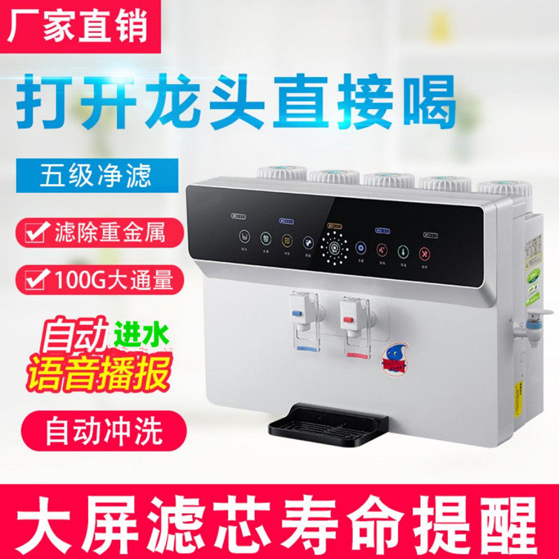 冷热净水器直饮加热一体机挂壁过滤器饮水机家用厨房五级自吸壁挂