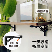 墙上折叠桌壁挂式 简易吧台桌实木书桌餐桌悬挂墙壁电脑桌小户型桌