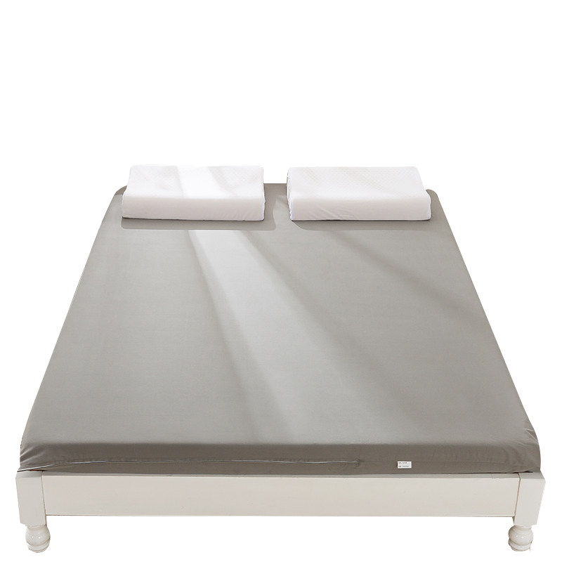 全棉全包床垫套薄棕垫床笠拉链90x190x80x200纯棉褥子套学生宿舍