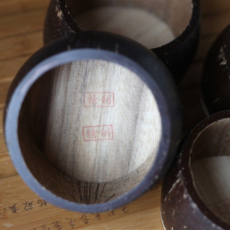 玄鹤乐器 双精制专业演奏级椰壳板胡瓢 板胡壳 板胡配件 包邮