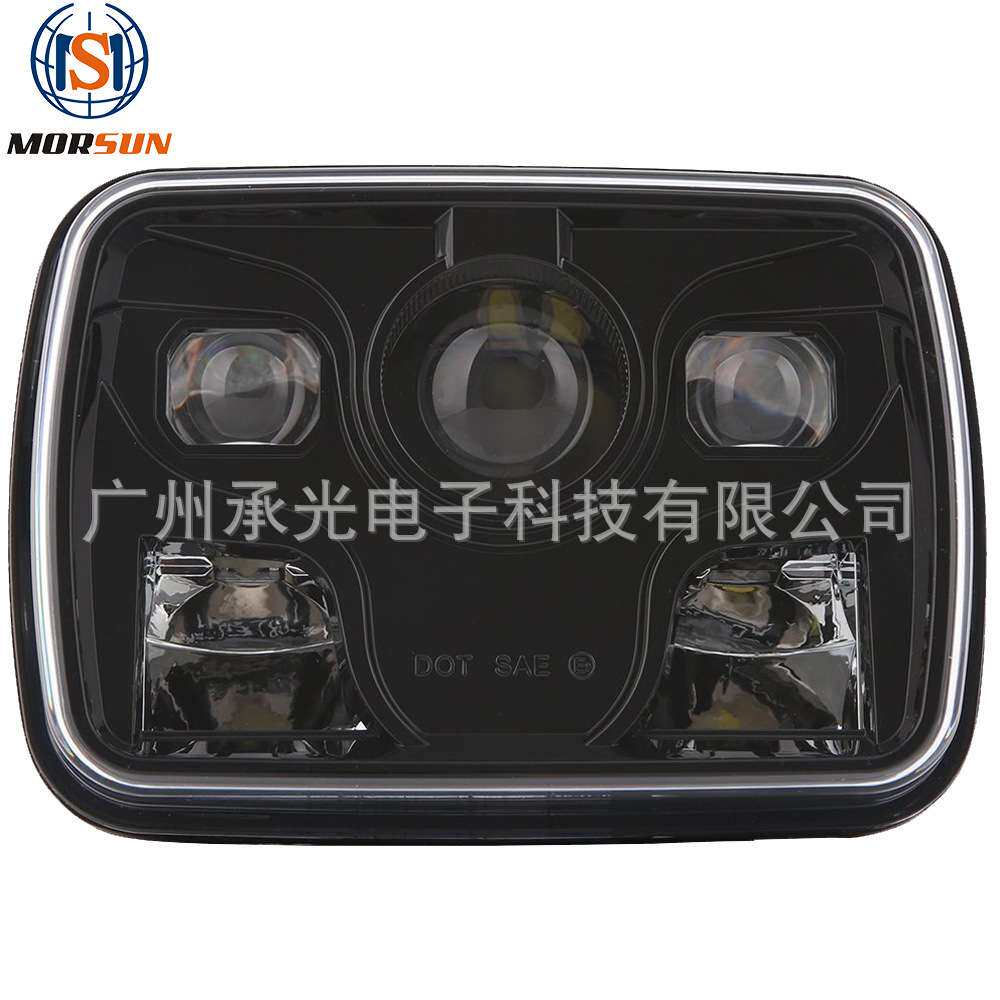 5x7寸方型led大灯 适用吉普牧马人led方灯 卡车货车改装大灯