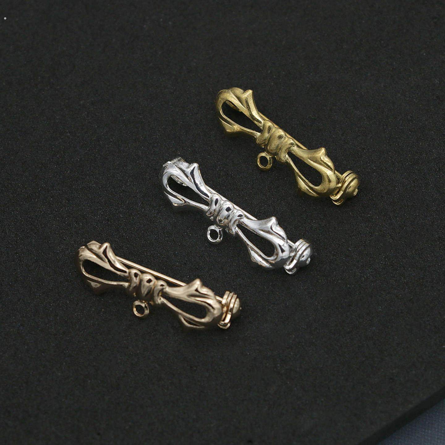 带孔黄铜蝴蝶结胸针diy服饰胸针手作配件扣针安全锁头蝴蝶结别针,饰品/流行首饰/时尚饰品新,胸针,淘宝优惠券,粉丝福利购,淘宝优惠卷