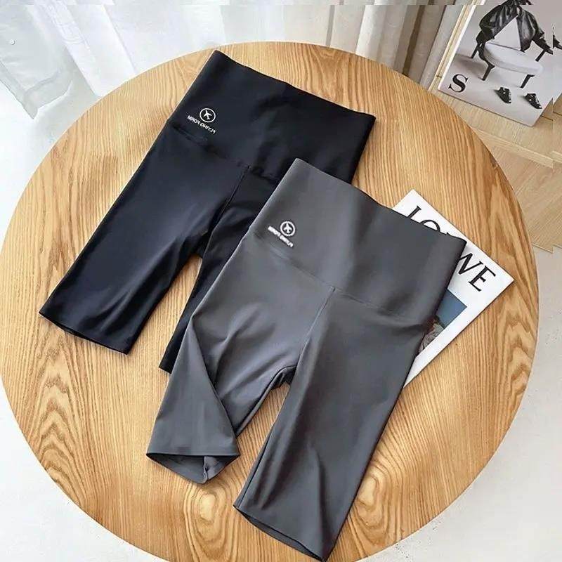 泳裤女单件高腰分体裤收腹速干防走光游泳沙滩裤平角潜水尴尬三角