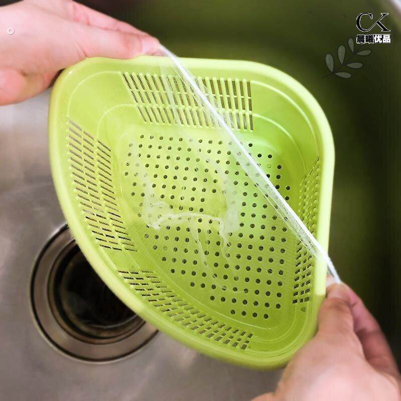 厨房剩菜垃圾残渣过滤网水池大号沥水网袋一次性水槽滤水三角篮