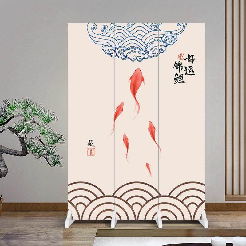 福字小屏风隔断房间卧室客厅家用进门入户卫生间折叠移动简约现代