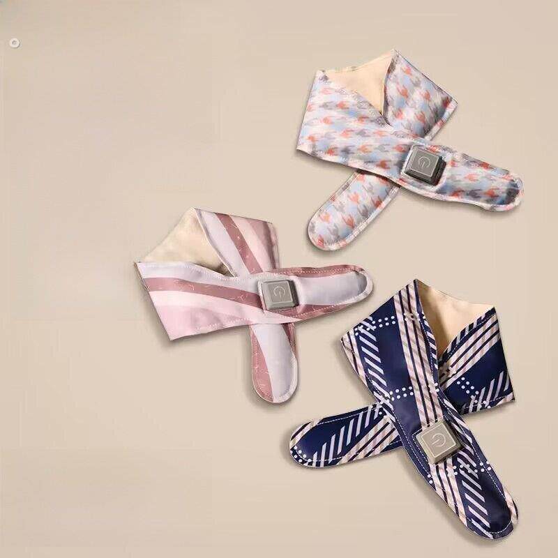 德国电热加热颈椎理疗护颈带恒温热敷脖子电发热围脖颈部保暖神器