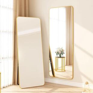 义乌镜子全身镜出租房卧室装饰落地镜网红温馨房间布置改造小家具