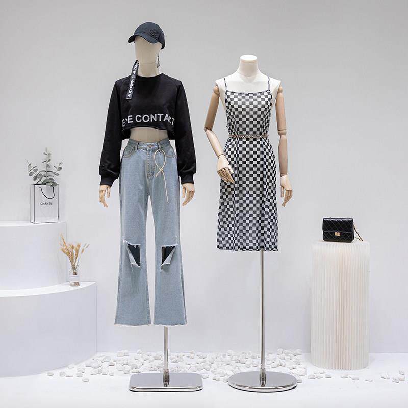 韩版锁骨女装模特小胸人偶人体假人台模特服装模特店展示架全身