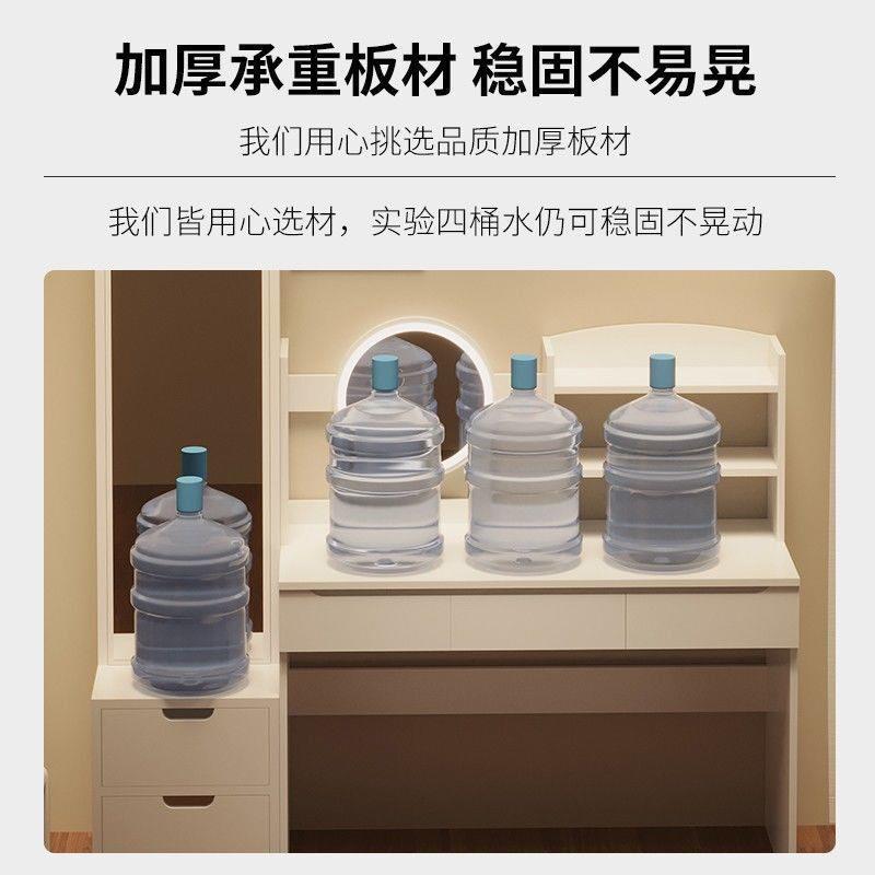 北欧轻奢梳妆台网红ins风化妆台化妆桌大卧室现代简约收纳柜一体