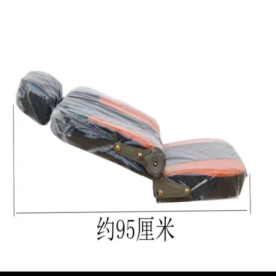 电动三轮车座椅单人电动车车座全封闭四轮车前排座椅总成坐垫加厚