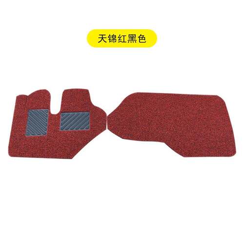 东风天锦主驾驶室脚垫天锦KR VR货车改装用品大包围专用丝圈脚垫