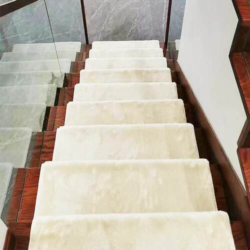 加厚尼龙楼梯踏步垫免胶自吸防滑隔音大理石瓷砖地毯极简可定制