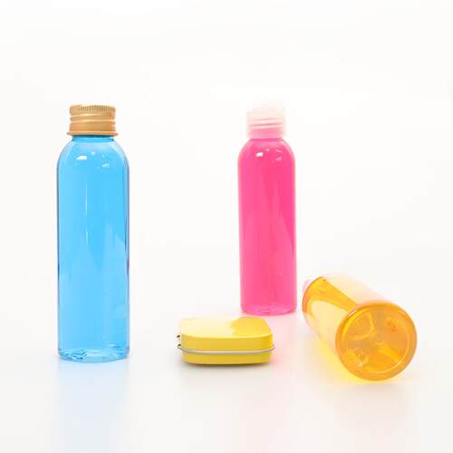 现茶色扁瓶DVA霜瓶 膏ET塑P料瓶化妆货水分装瓶清洁水瓶雾化空瓶