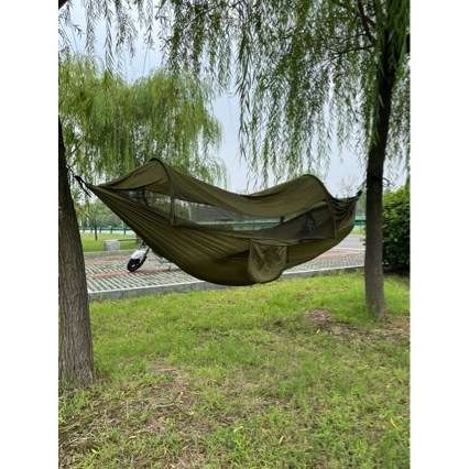 防蚊吊床户外成人加厚防侧翻双人儿童露营野餐栓挂树上的掉床庭院
