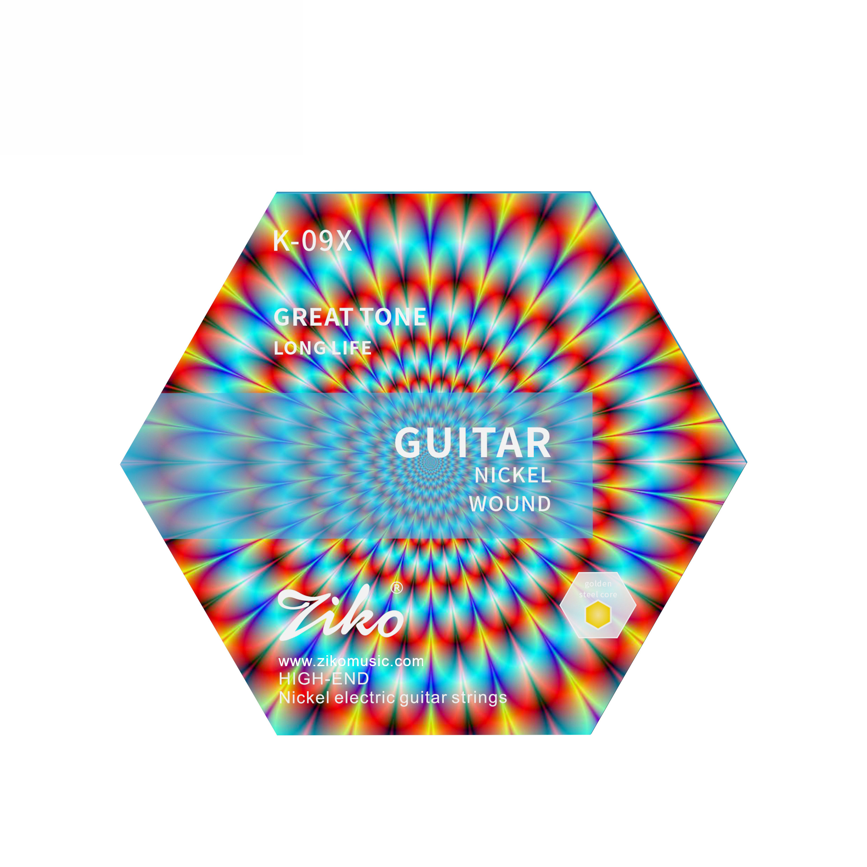 【韩国进口材料】ziko立欧琴弦电吉他琴弦双层镀膜电吉他弦线全套