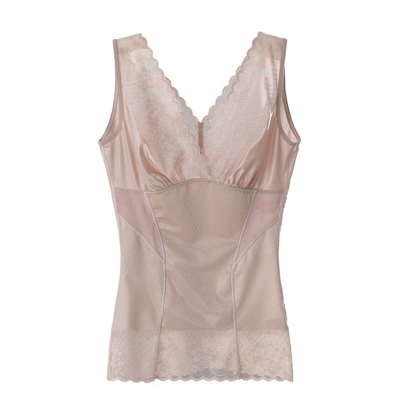 唐丰美夏季大码胖mm束身美体衣上衣分体塑形薄款收腹背心女士内衣